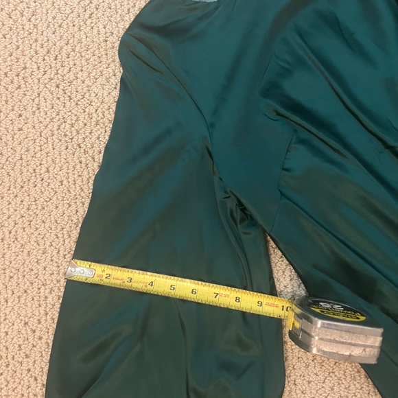 Mac Duggal Green Long Sleeve Dress - Picture 5 of 5